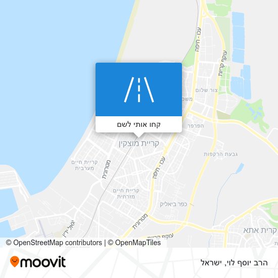 מפת הרב יוסף לוי