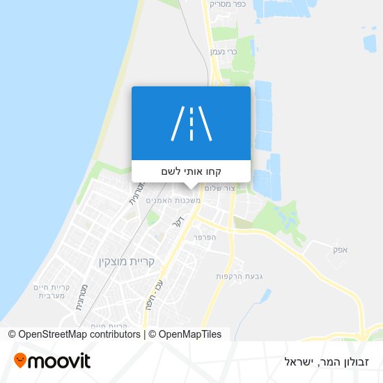 מפת זבולון המר