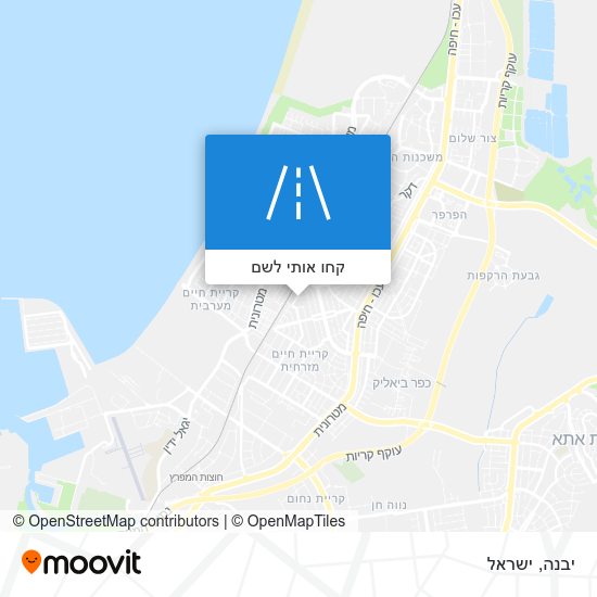 מפת יבנה
