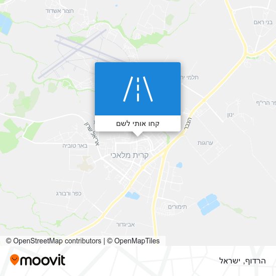 מפת הרדוף