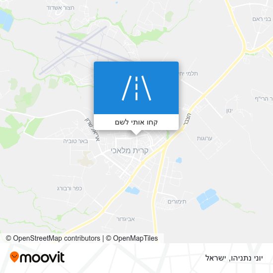 מפת יוני נתניהו