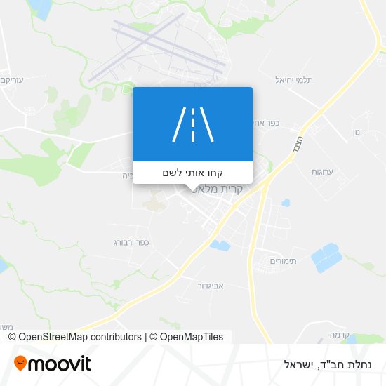 מפת נחלת חב"ד