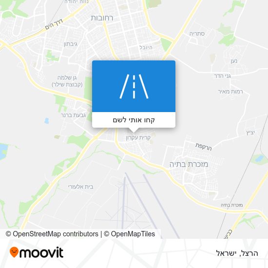 מפת הרצל