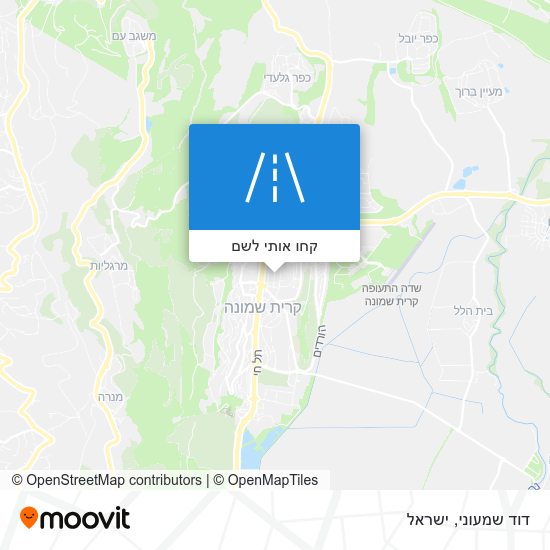 מפת דוד שמעוני