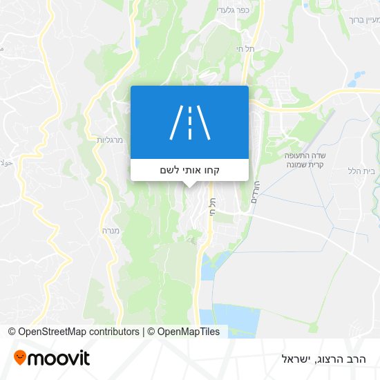 מפת הרב הרצוג