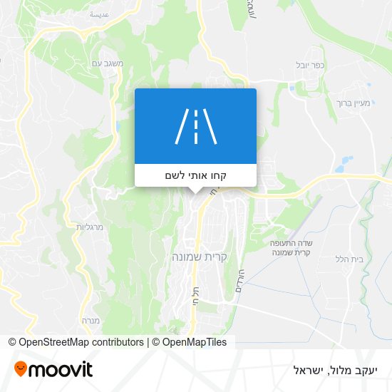 מפת יעקב מלול