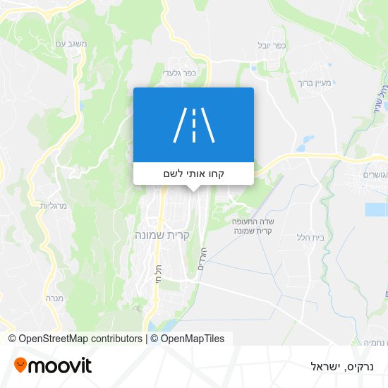 מפת נרקיס