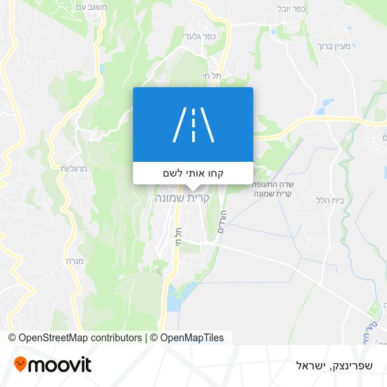 מפת שפרינצק