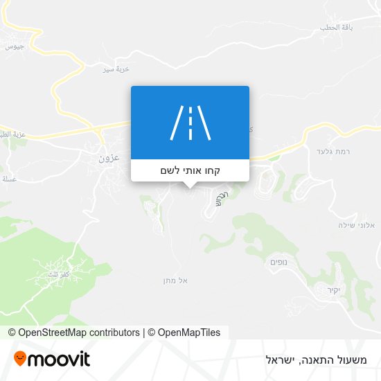 מפת משעול התאנה