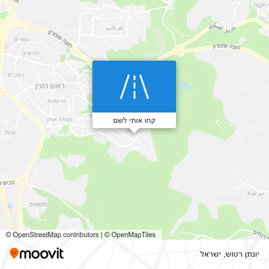 מפת יונתן רטוש
