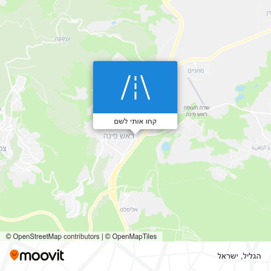 מפת הגליל