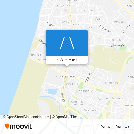 מפת גשר אצ"ל