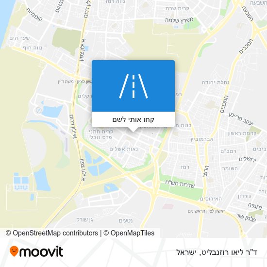 מפת ד"ר ליאו רוזנבליט