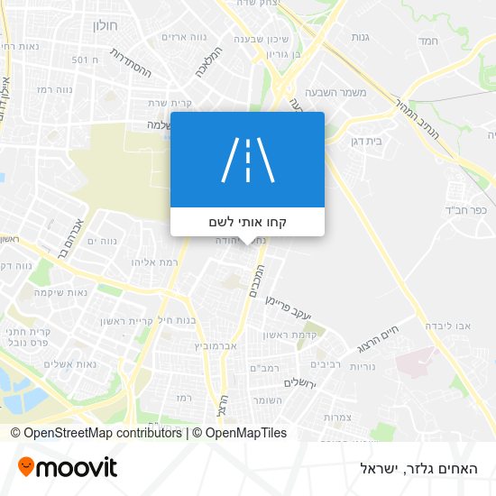 מפת האחים גלזר