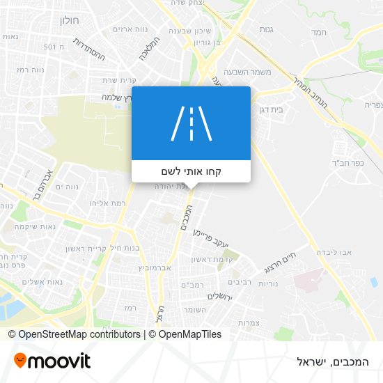 מפת המכבים