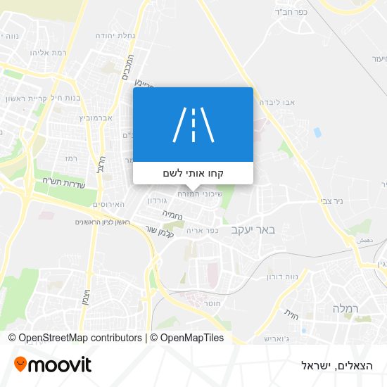 מפת הצאלים