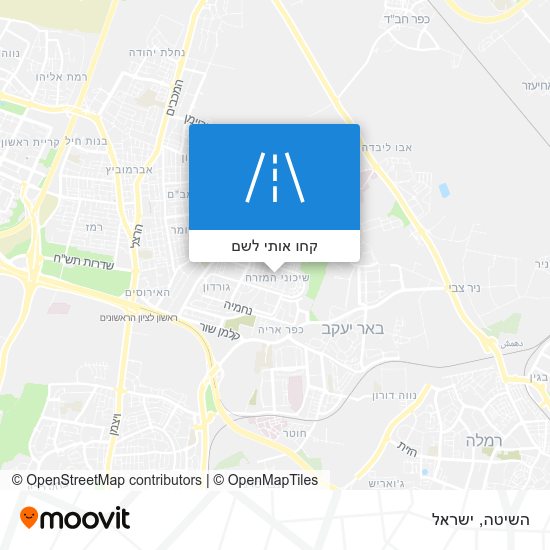 מפת השיטה