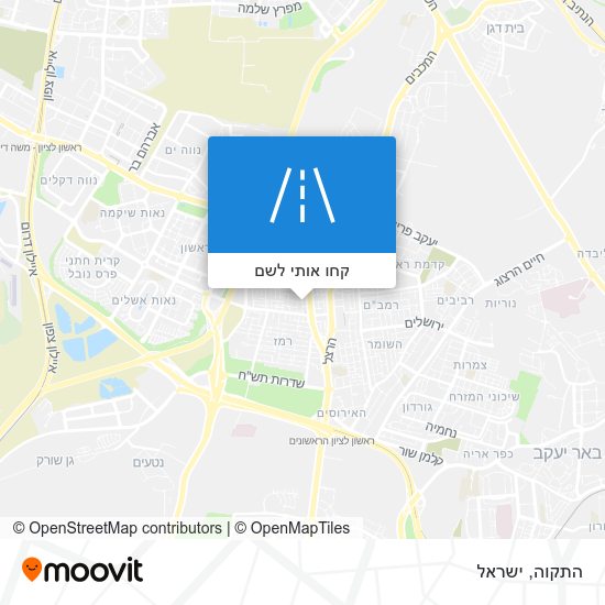 מפת התקוה