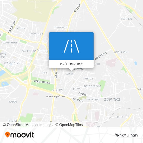 מפת חברון