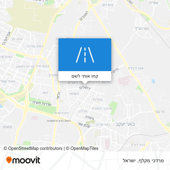 מפת מרדכי מקלף