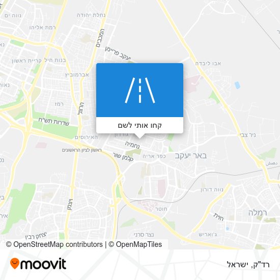 מפת רד"ק
