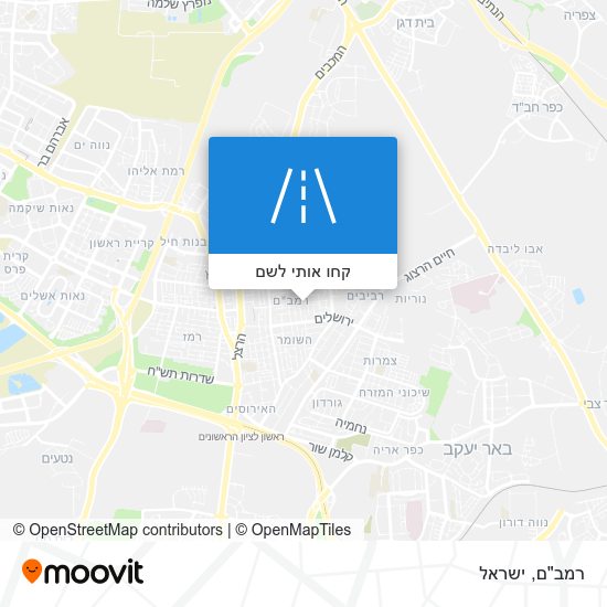 מפת רמב"ם