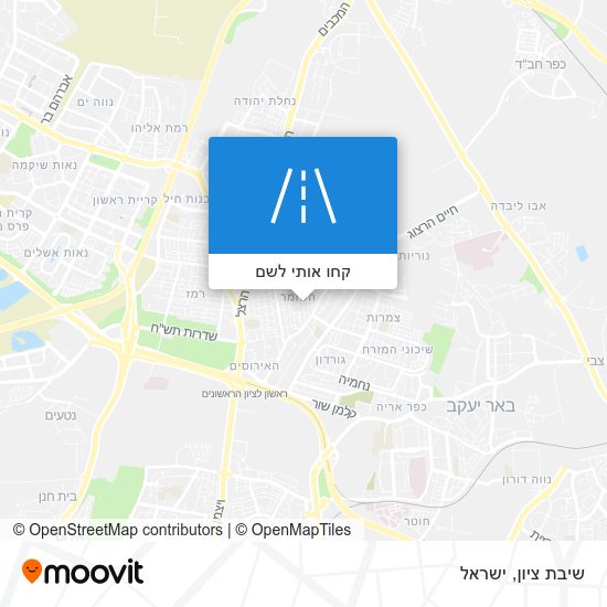 מפת שיבת ציון