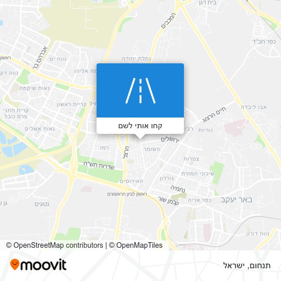 מפת תנחום
