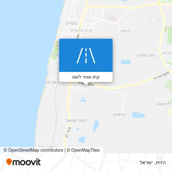 מפת הזית