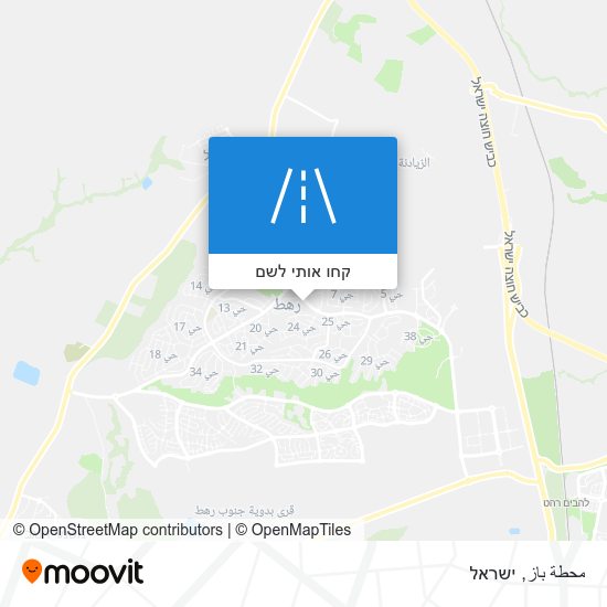 מפת محطة باز