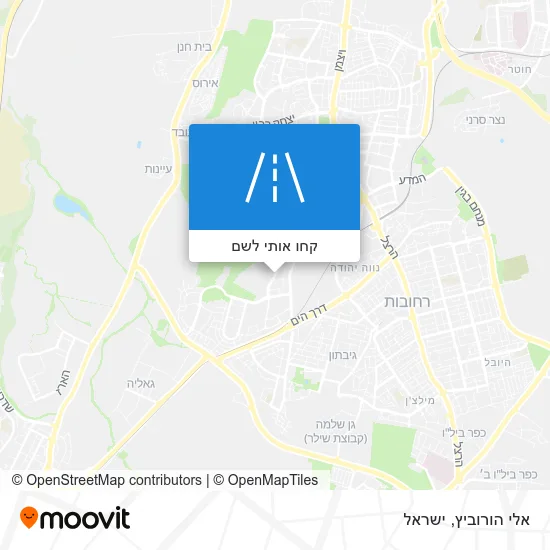 מפת אלי הורוביץ