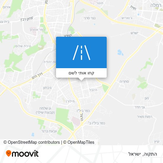 מפת התקוה