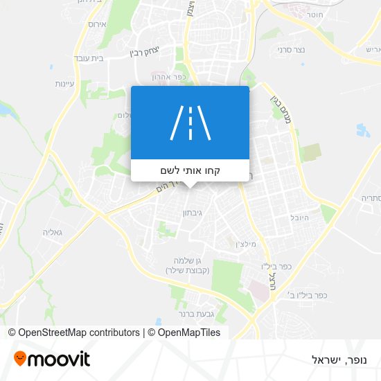 מפת נופר