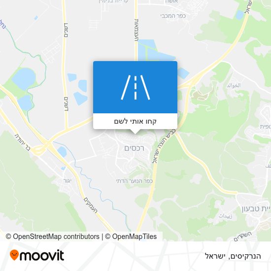 מפת הנרקיסים