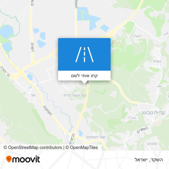 מפת השקד
