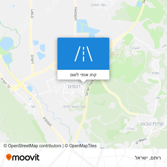מפת רותם