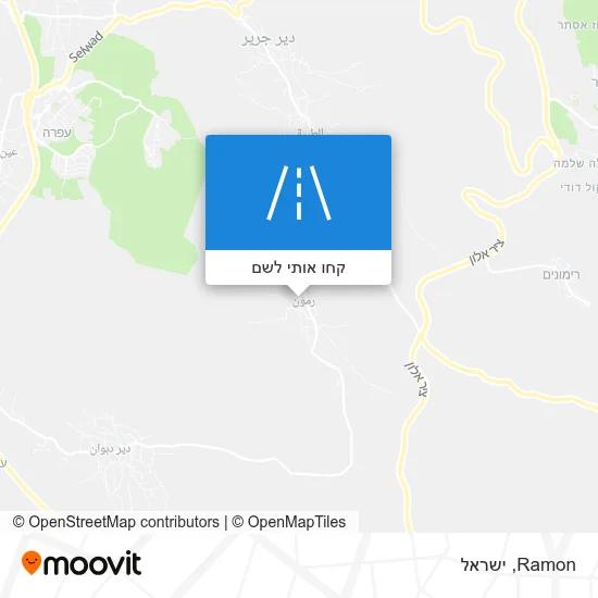 מפת Ramon