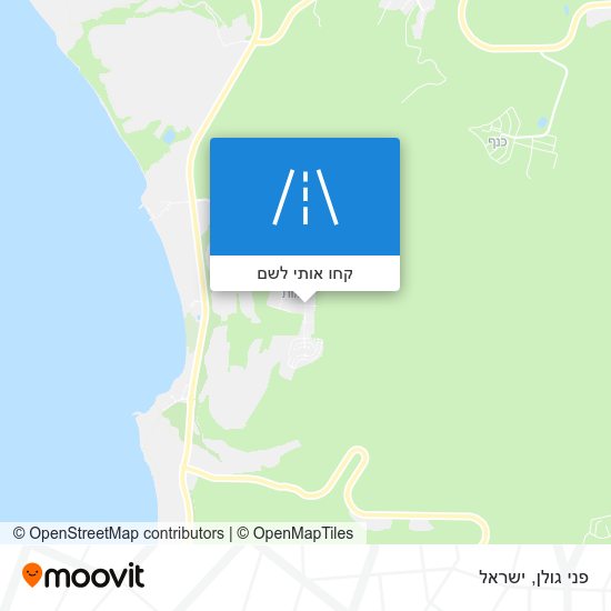 מפת פני גולן