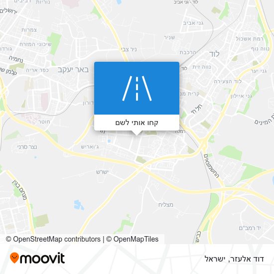 מפת דוד אלעזר