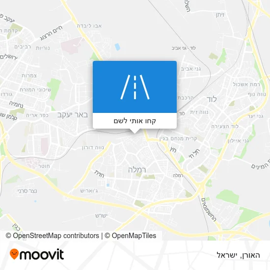 מפת האורן