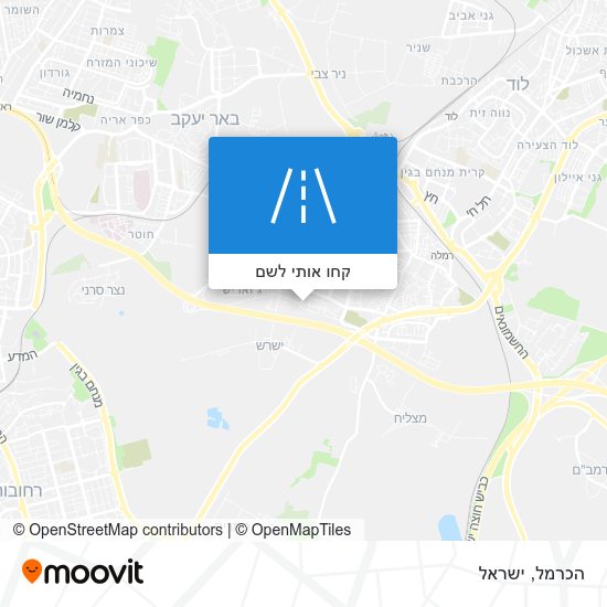 מפת הכרמל
