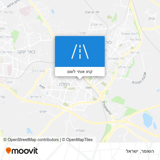 מפת השומר