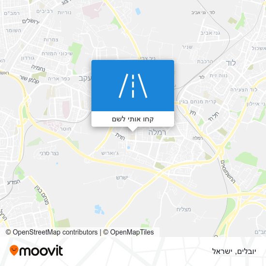 מפת יובלים