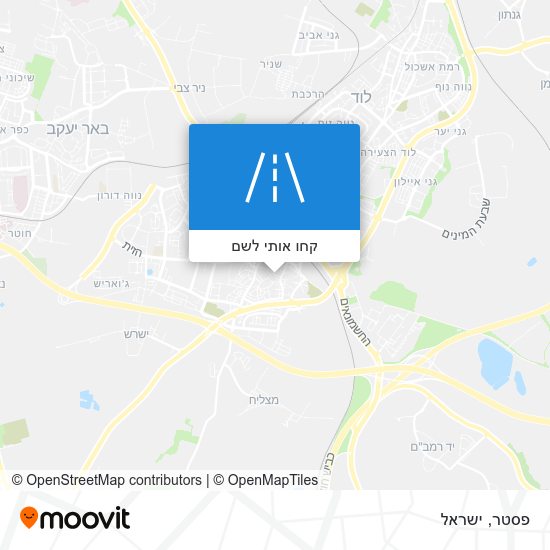 מפת פסטר