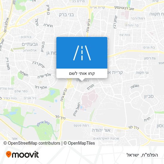 מפת הפלמ"ח