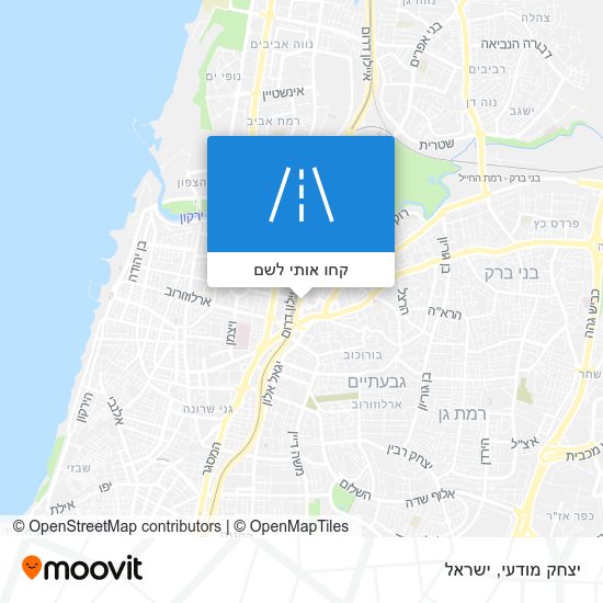 מפת יצחק מודעי