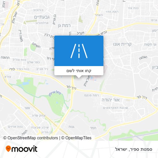 מפת סמטת ספיר