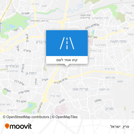 מפת פרץ