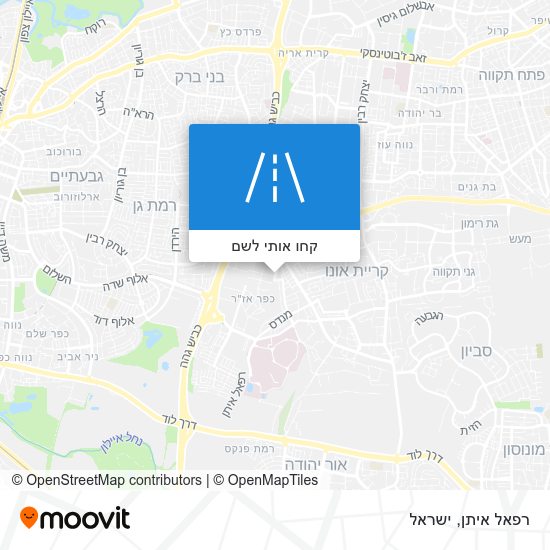 מפת רפאל איתן