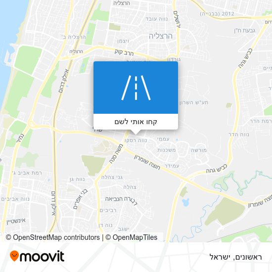 מפת ראשונים
